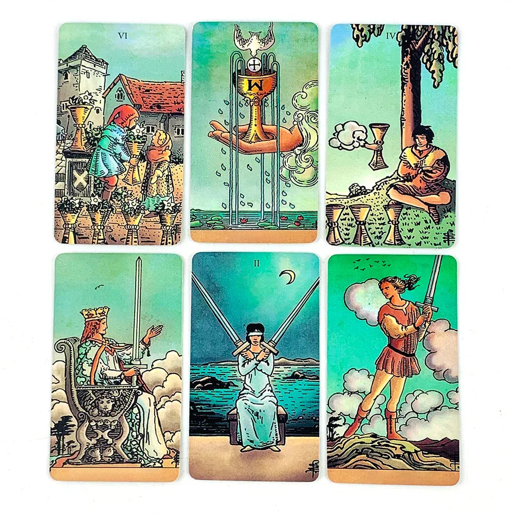 Tarot Cards for Beginners - 78-Piece Deck for Fortune Telling, Divination, and Party Games