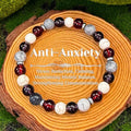 🌿 The "Boho Serenity" Natural Stone Bracelet: Anti-Anxiety & Mental Balance Earth Beads