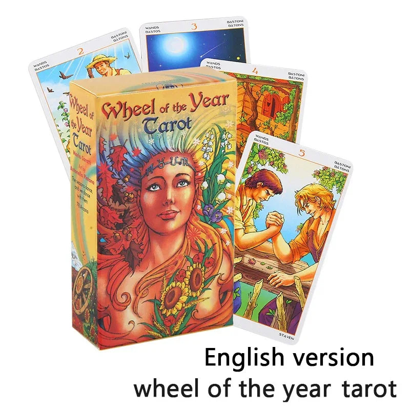 🌙 The Guardian of the Night Tarot Deck – 78 Cards | Animal-Themed Divination Deck | Work, Life & Love Guidance | Board Game & Oracle Cards | 10.3 x 6 cm | Guidebook Included | Family & Party Fun 10