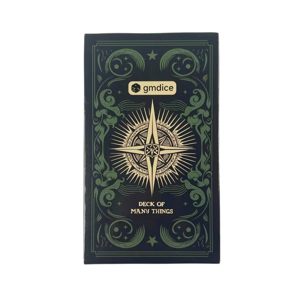 🌟 Deck of Many Things Oracle Cards – 22 Cards English Version Divination Edition Board Game Style for Fate & Fortune