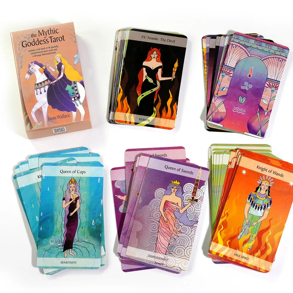 🕉️ Mudras For Body, Mind, and Spirit – 68-Card Yoga Practice Tarot Oracle Deck with PDF Guidebook | Holistic Healing & Meditation Tool | Free Shipping