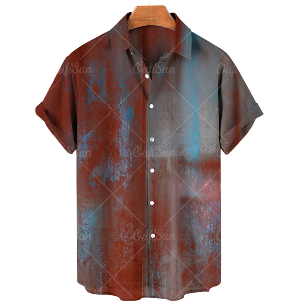 🏝️ The Dasan Majestic Edition: Ultra-Luxury Men’s High-End Hawaiian Shirt – High-Definition Floral & Ethnic Graphic Print, Premium Cooling Performance Fabric, and Sophisticated Resort-Luxe Button-Down