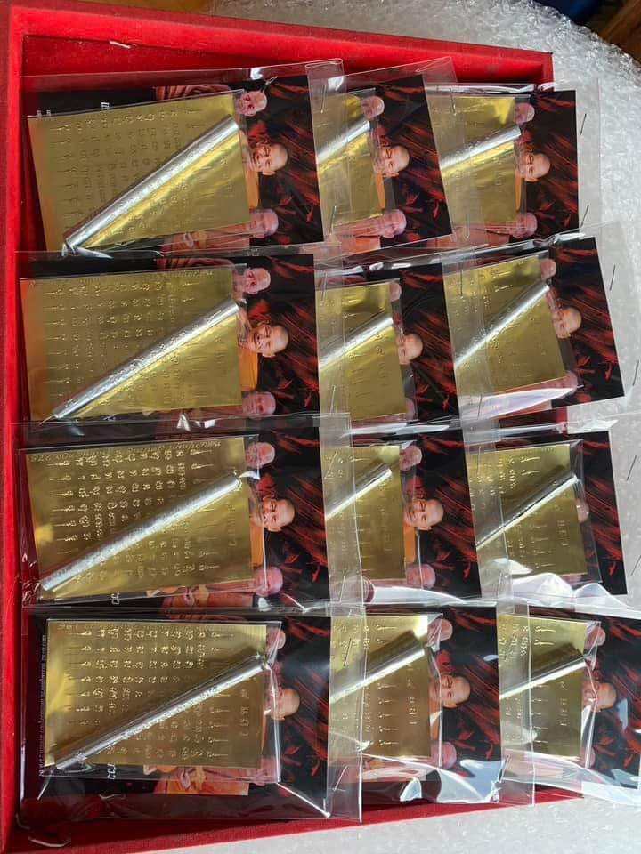 Sacred 9-Line Yant Takrut – Spiritual Armor & Fortune, Empowered by Lp Sila