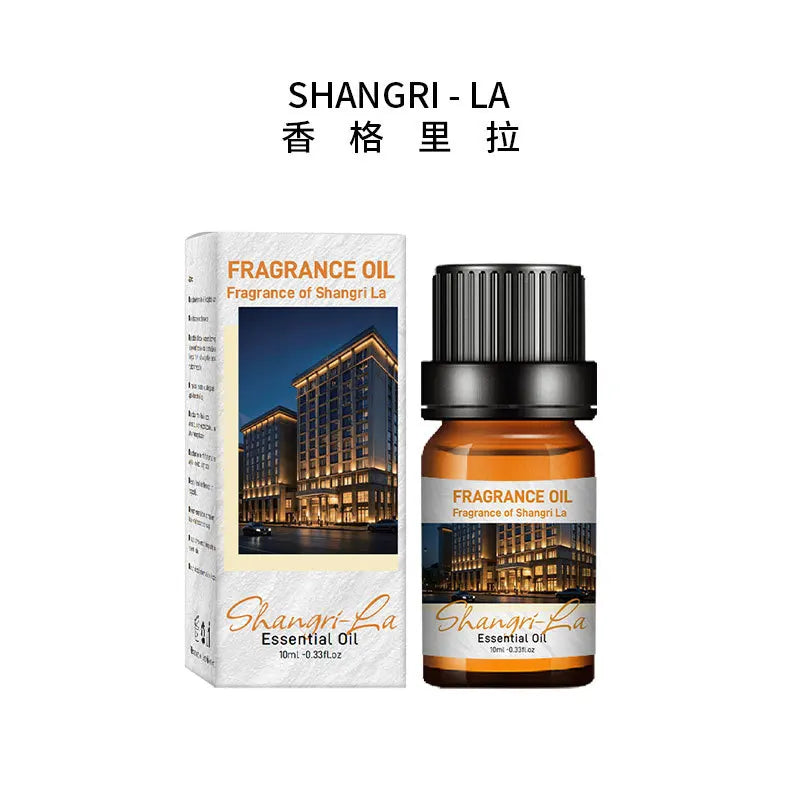 🚗 10ml Car Natural Plant Essential Oil – Water-Soluble Aromatic Refill for Auto Diffuser, Humidifier, and Air Freshener﻿ Shangri-la