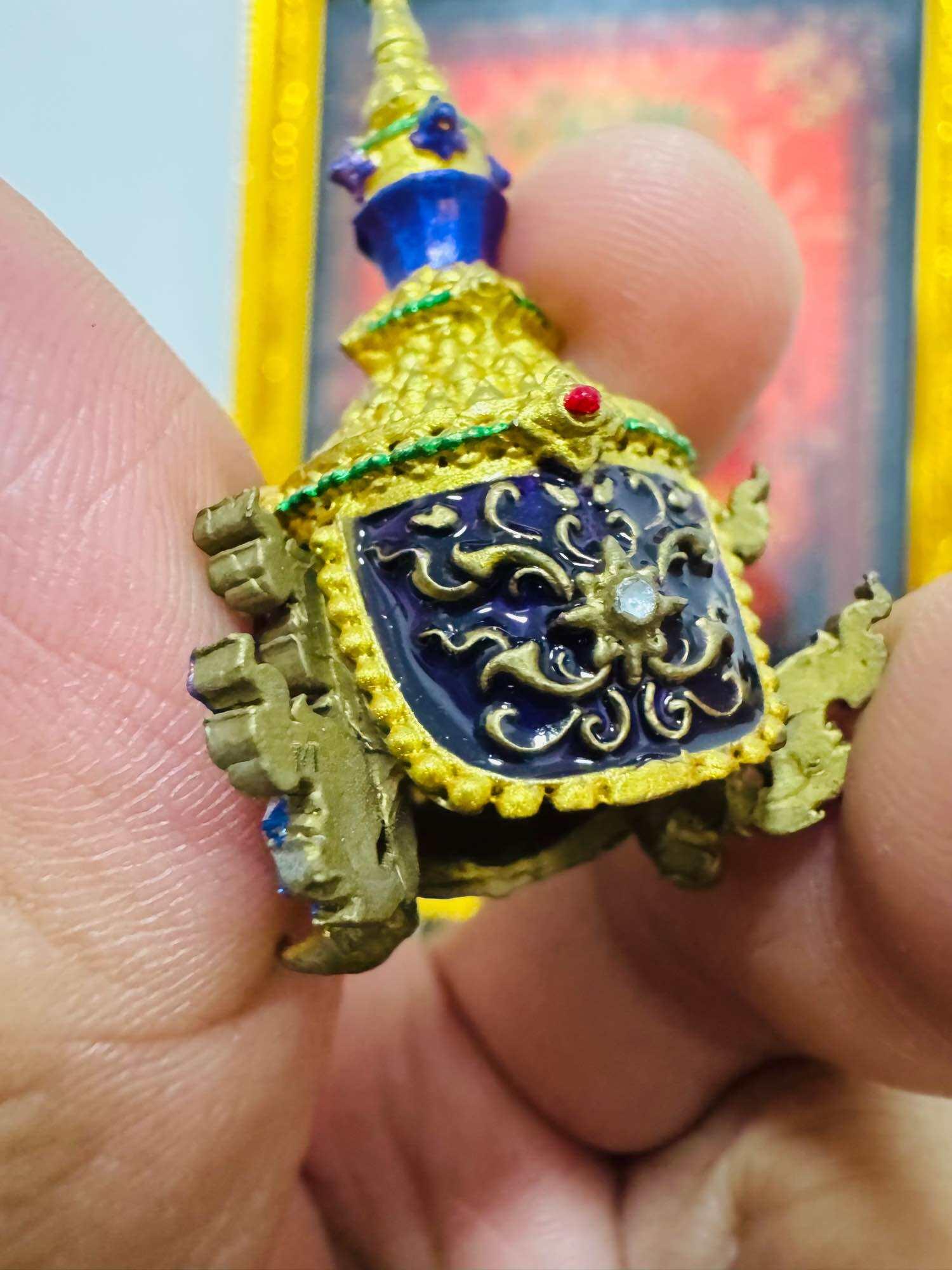 Exclusive Puthtisilp Sacred Relic with Deva Head - Kuwanon Ariyatrap Blessed by Luang Pho Phat, Wat Huay Duan Nakhon Sawan