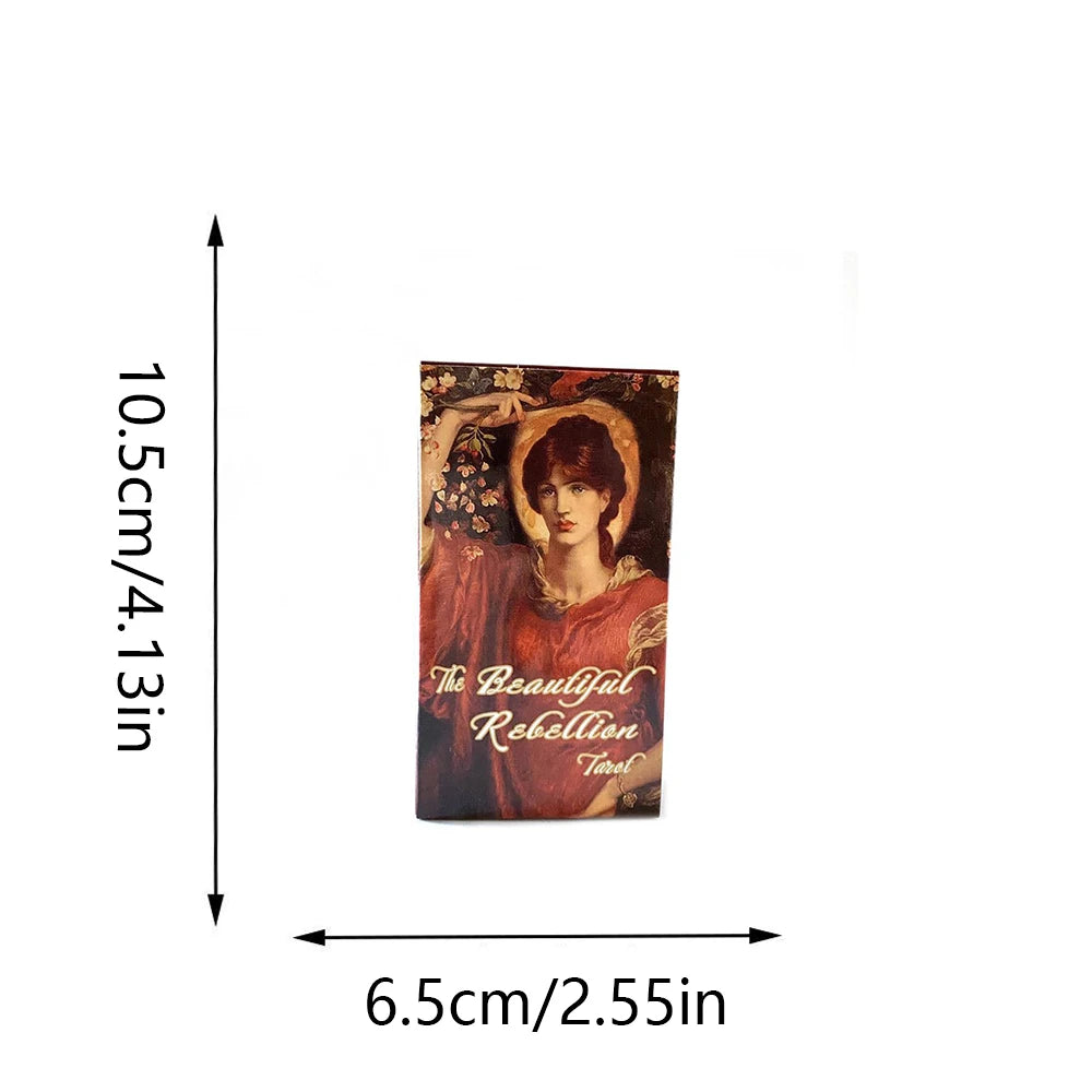 🌹The Beautiful Rebellion Tarot Cards | 78-Card Oracle Deck | Empowering & Inspirational Divination Tool