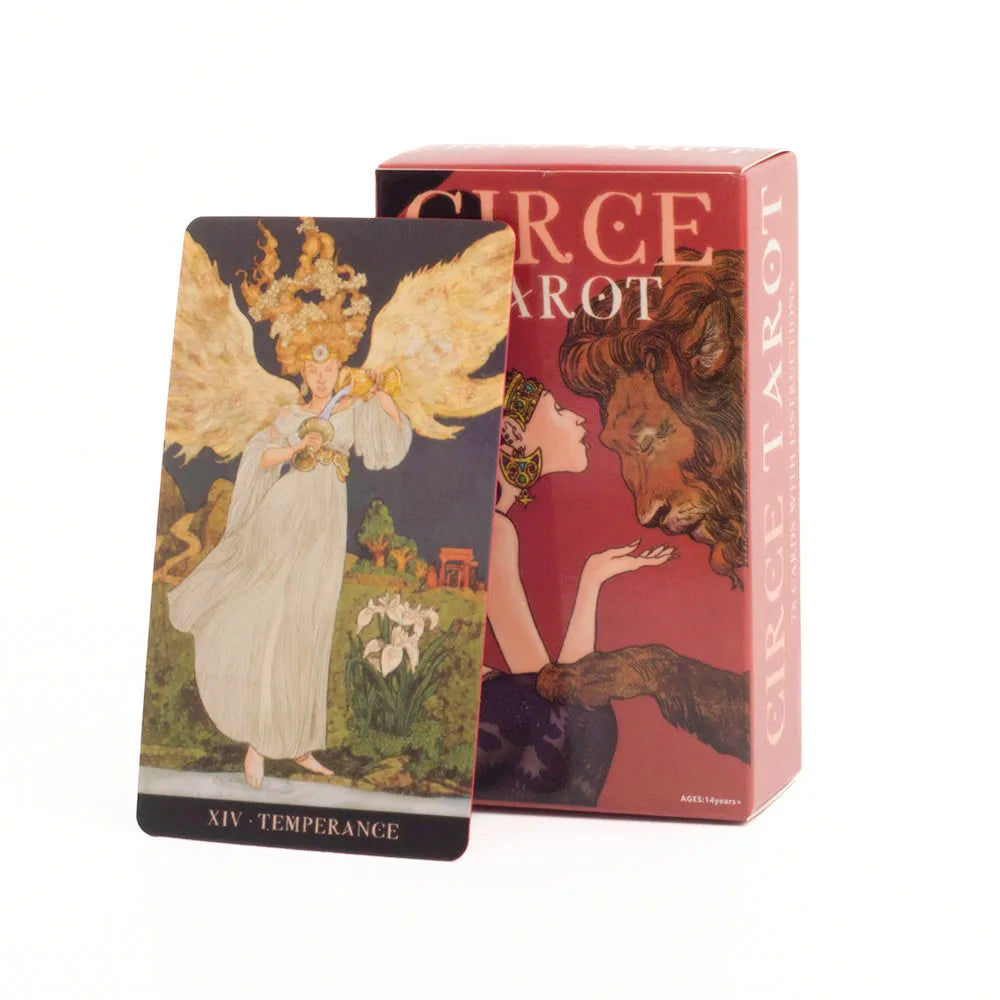 🔮 Circe Tarot Board Game – 78 Cards with Instruction Booklet for Fun & Fortune Telling
