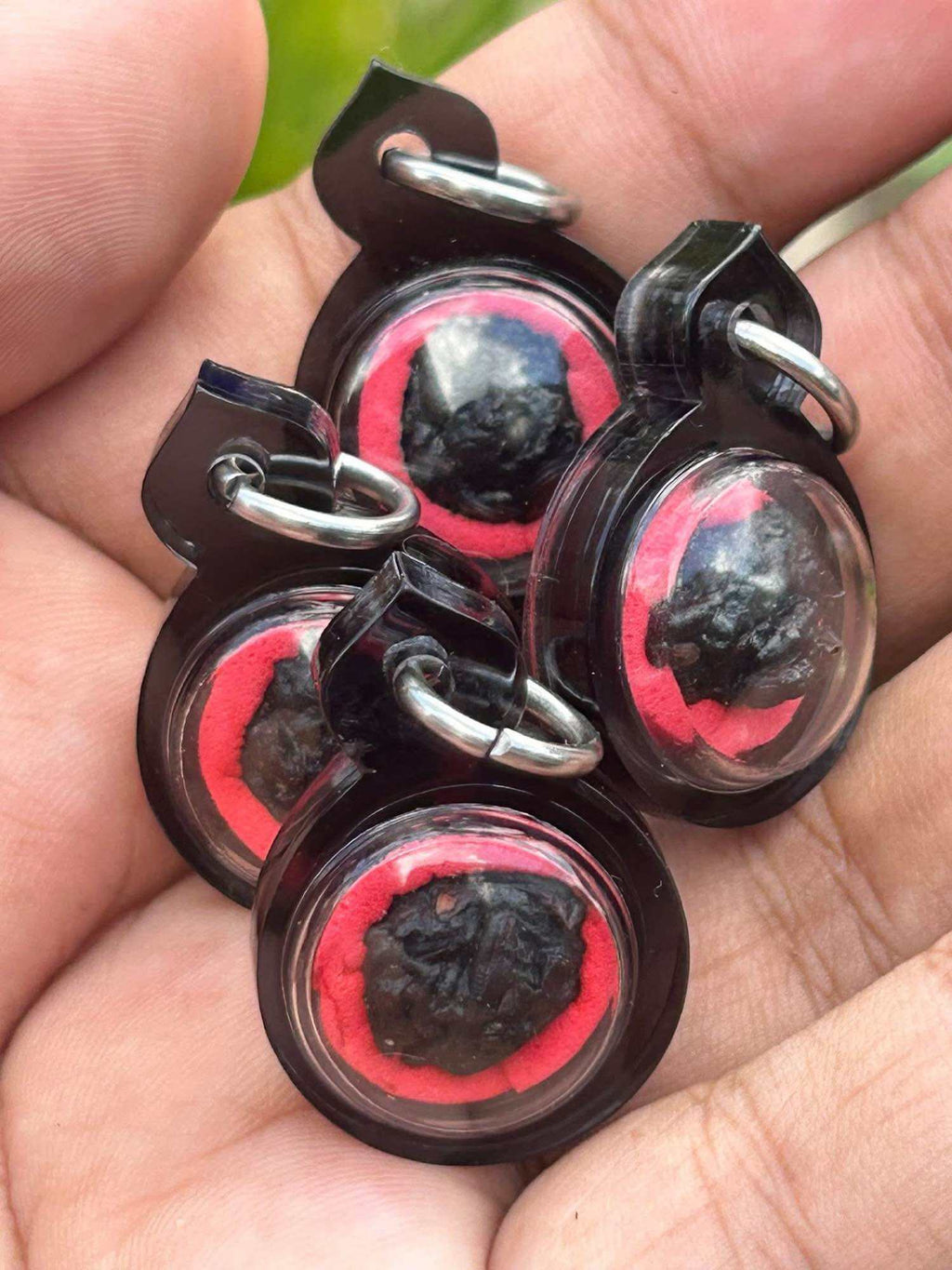 ⚡ Experience the Potent Power of the Black Sticky Rice Sacred Ball﻿ from Wat Khao Or – Ready-to-Use Encased Amulet! ⚡ Default Title