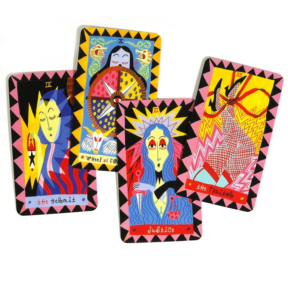 🎨 The Gentle Thrills Tarot Deck – 78 Cards | Beginner-Friendly | Original Hand-Painted Artwork | Traditional & Fresh Tarot Interpretation