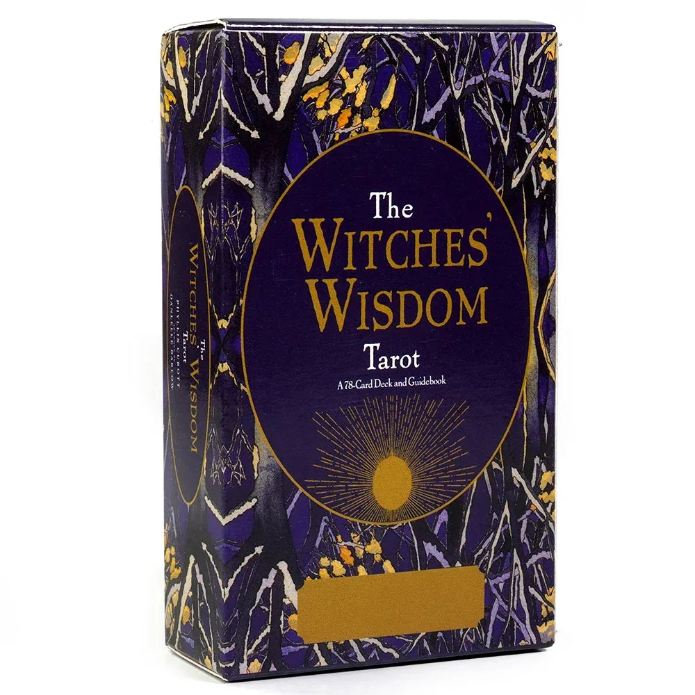 🌿 The Witches’ Wisdom Tarot Deck – 78 Cards with Guidebook | Family Party Board Game Edition