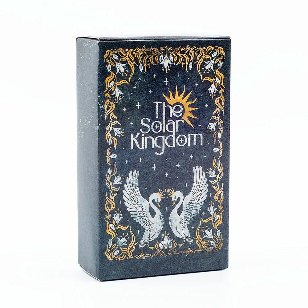 The Solar Kingdom Tarot Deck – 78 Card Oracle Set for Divination and Board Games