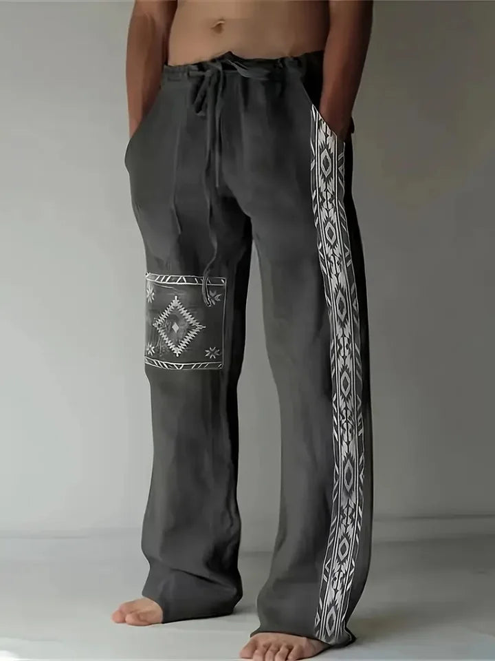 🧭 The Navigational Heritage: Premium Men’s Vintage Compass Trousers – High-Definition 3D Retro Map Graphic Print, Harajuku-Inspired High-Waist Fit, and Sophisticated Straight-Leg Streetwear Drawstring Pants