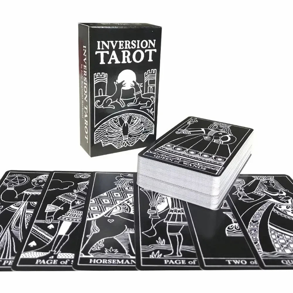 🔮Inversion Tarot Card | Ancient Marseille Tarot Tradition | Board Card for Divination & Spiritual Games