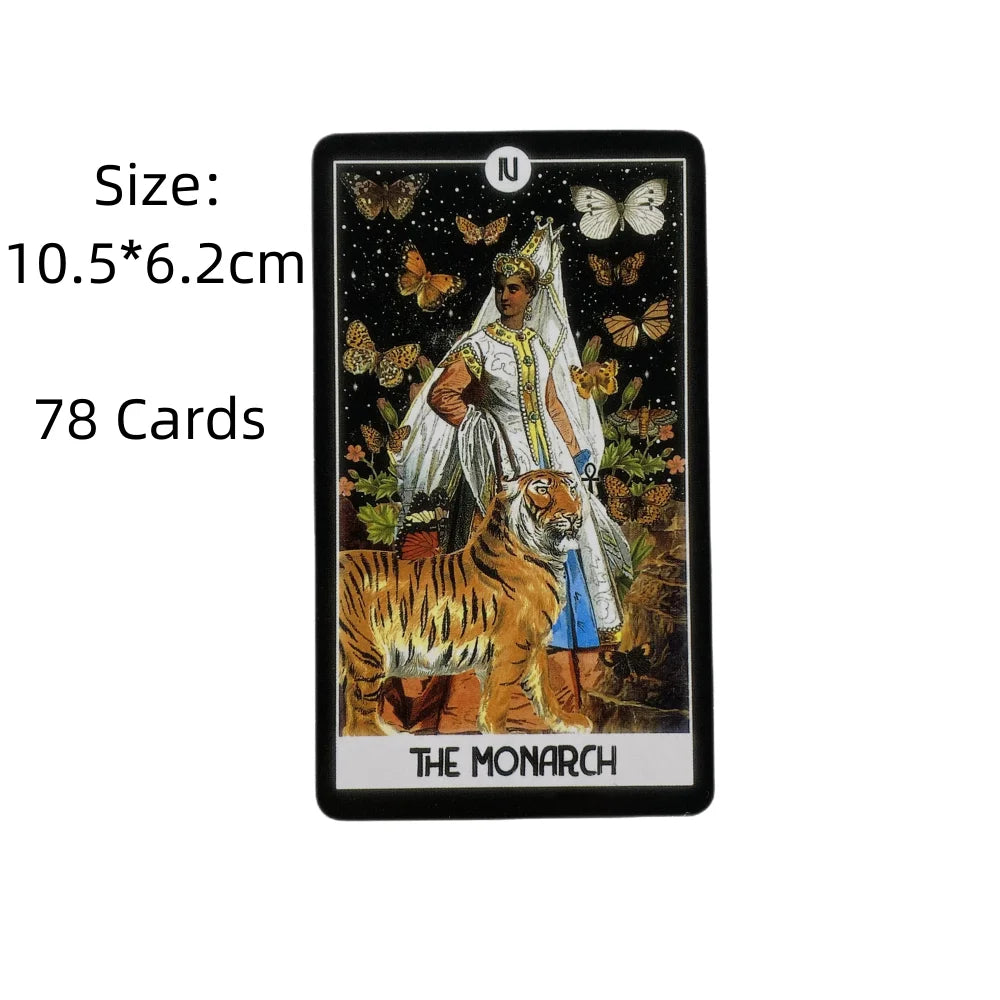 🌙 Intuitive Night Goddess Tarot Deck – 78 Cards | Beginner and Expert Friendly | Deeply Symbolic & Nature-Inspired | Includes 144-Page Guidebook