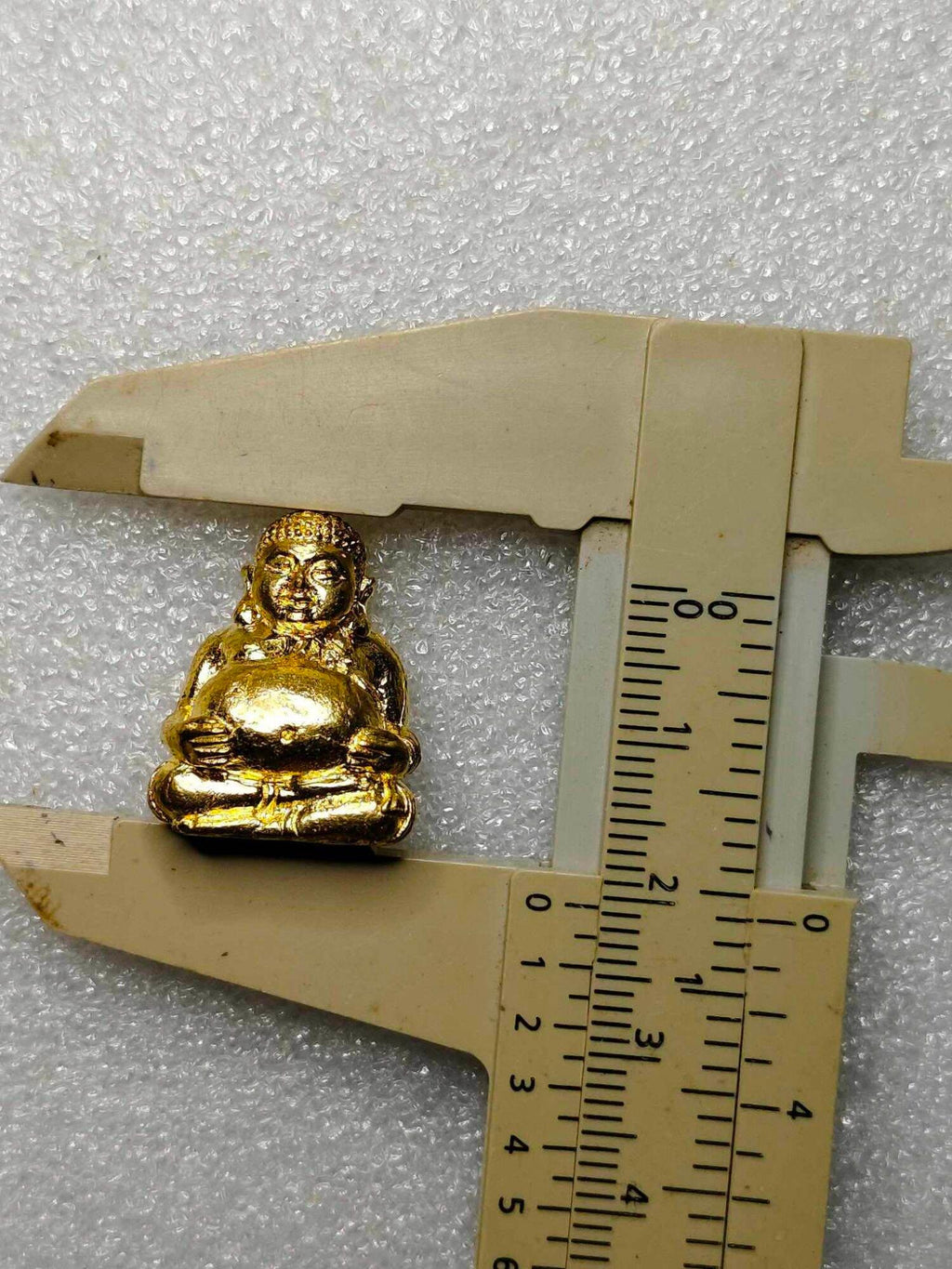 🪷 Phra Sangkachai First Edition – Thong Thip Alloy Amulet by Phra Khru Adulsutthakarn (Pho Than Jaroon), Wat Khao Mueang Kao, Chaiburi, Phatthalung