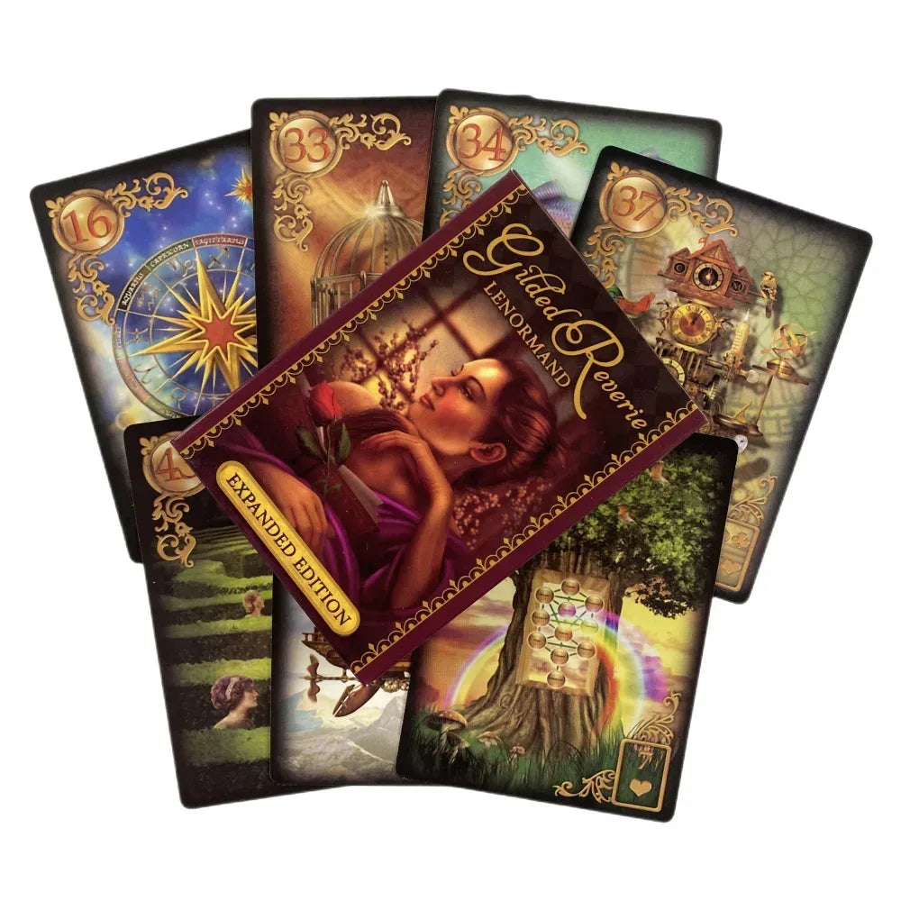 ✨ Shamanic Oracle Deck – 44-Card Set Featuring Ancient Symbols for Healing, Insight, and Social Entertainment TS01