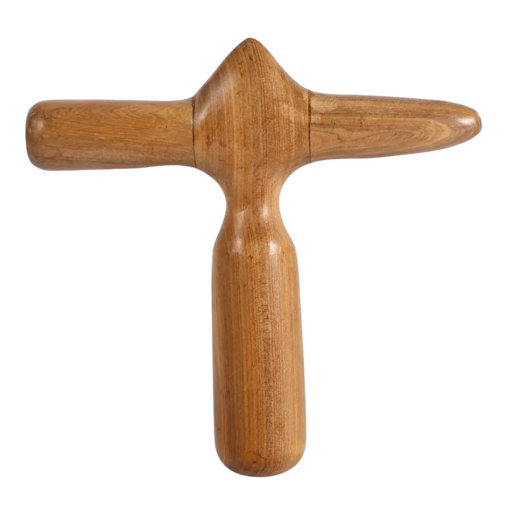 Gua Sha Massager 5 Styles Vietnam Fragrant Wood Body & Foot Reflexology Acupuncture Thai Massager Roller Therapy﻿ Type 3