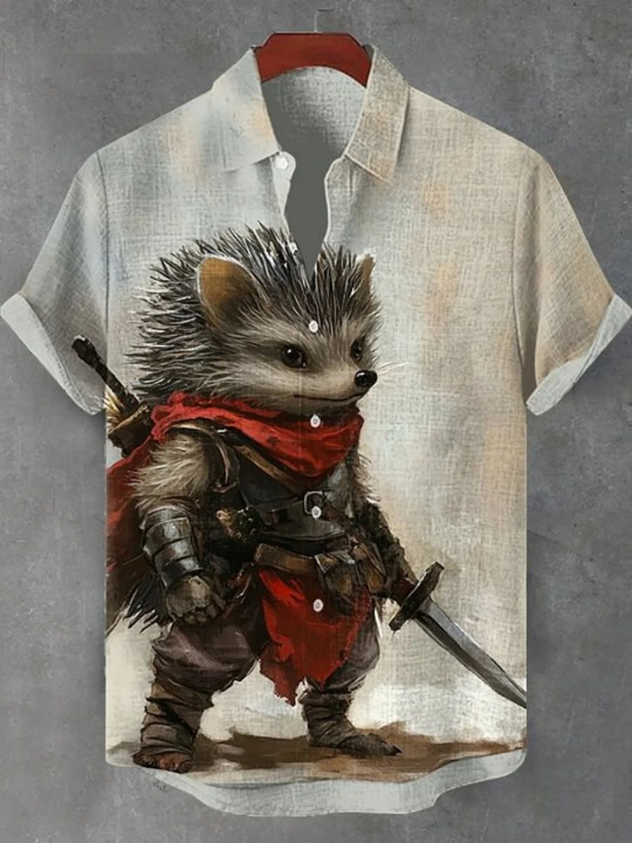 ⚔️ The Bushido Code Edition: Premium Men’s 3D Art Graphic Shirt – High-Definition Samurai Warrior Print, Ultra-Breathable Performance Fabric, and Sophisticated Urban-Casual Short-Sleeve Silhouette ZX547