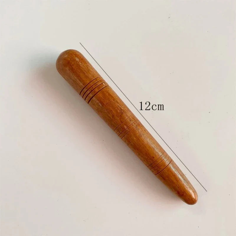 Wooden Acupuncture Massage Stick – Spa Muscle Stick for Fascia, Acupoint, Trigger Point, Foot and Body Massage﻿