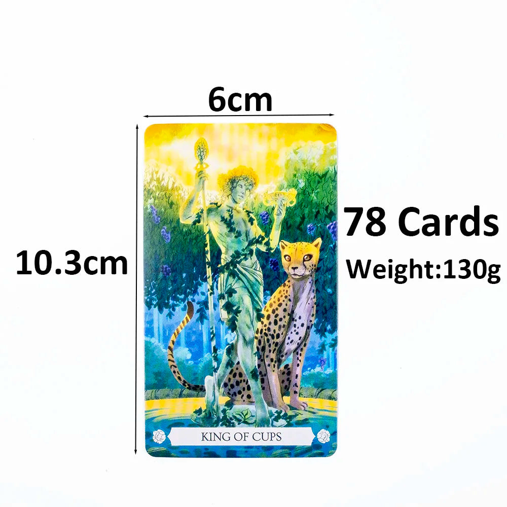 Under The Oak Tarot Deck – 78 Cards | Narrative Tarot Blending Real and Unreal for Insightful Divination (10.3 x 6 cm)