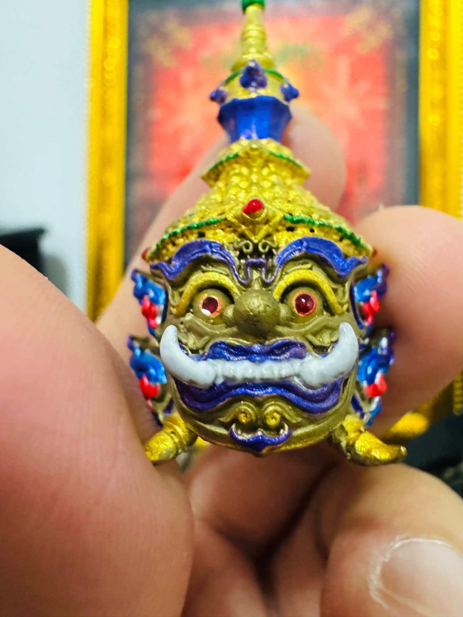 Exclusive Puthtisilp Sacred Relic with Deva Head - Kuwanon Ariyatrap Blessed by Luang Pho Phat, Wat Huay Duan Nakhon Sawan