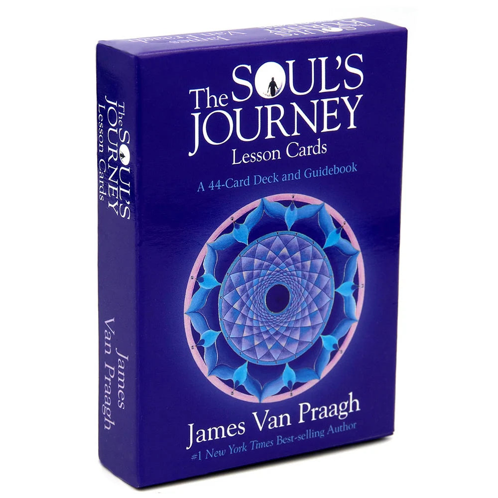 The Souls Journey Oracle Cards – 44-Card Deck with Gold Foil, Guided Spiritual Path & English Board Game