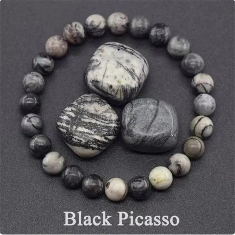 🔮 The "Master Healer" Collection: Natural Amethyst, Tiger Eye & Quartz Reiki Energy Bracelets