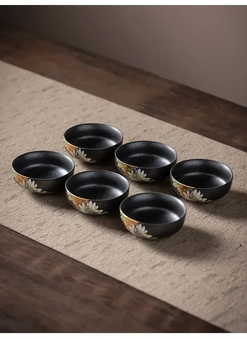 🍵 180ml Japanese-Style Ceramic Master Mug – Simple, Elegant Jilan Tea Bowl for Everyday Use | Free Shipping