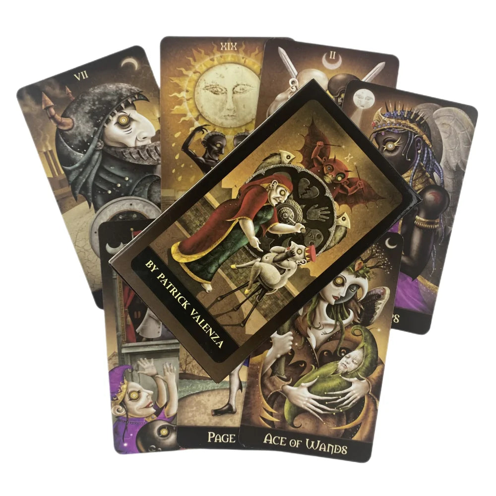 🌈 Crystal Visions Tarot Deck – Elegant 78-Card Rider-Waite Based System with Vivid Imagery for Spiritual Guidance and Entertainment TT12