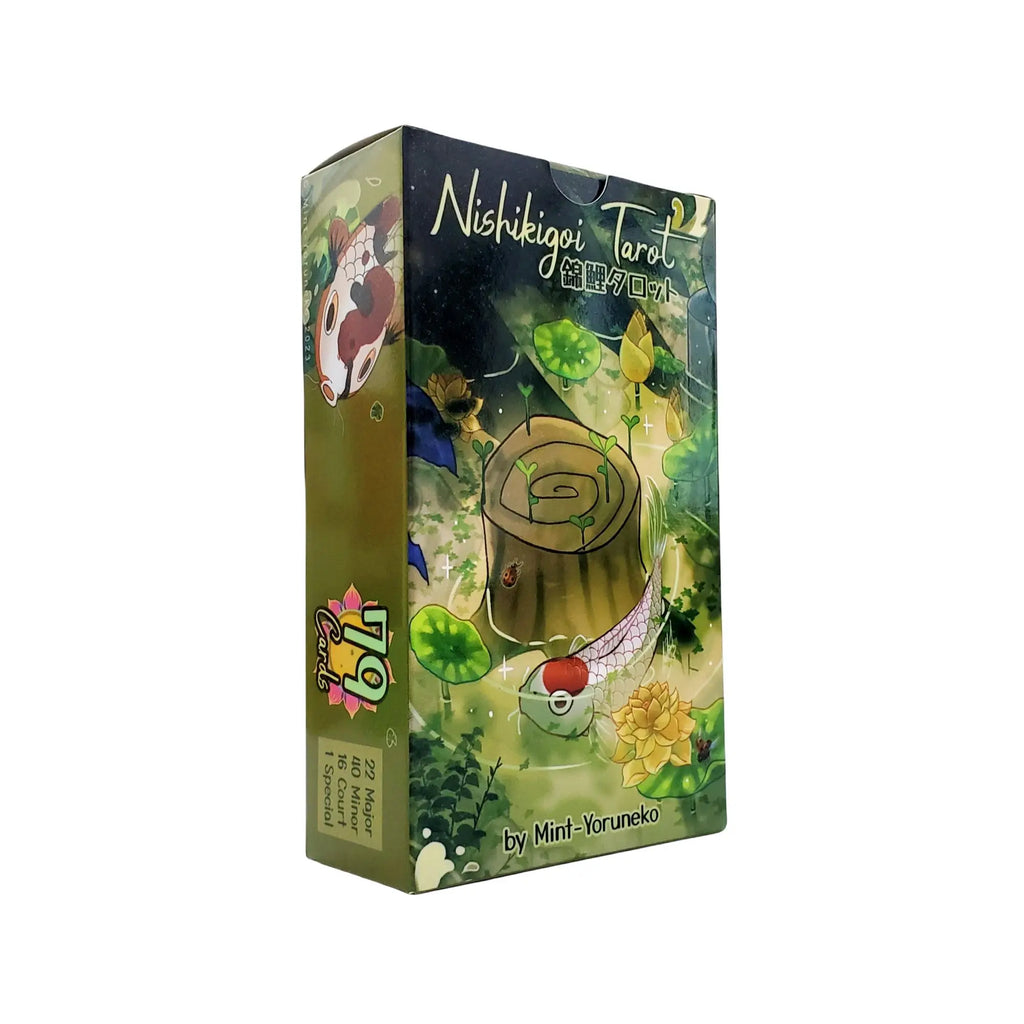 Nishikigoi Tarot Deck – Exquisite 79-Card Set Featuring Various Types of Japanese Koi Fish, Cultural Richness & Intuitive Symbolism
