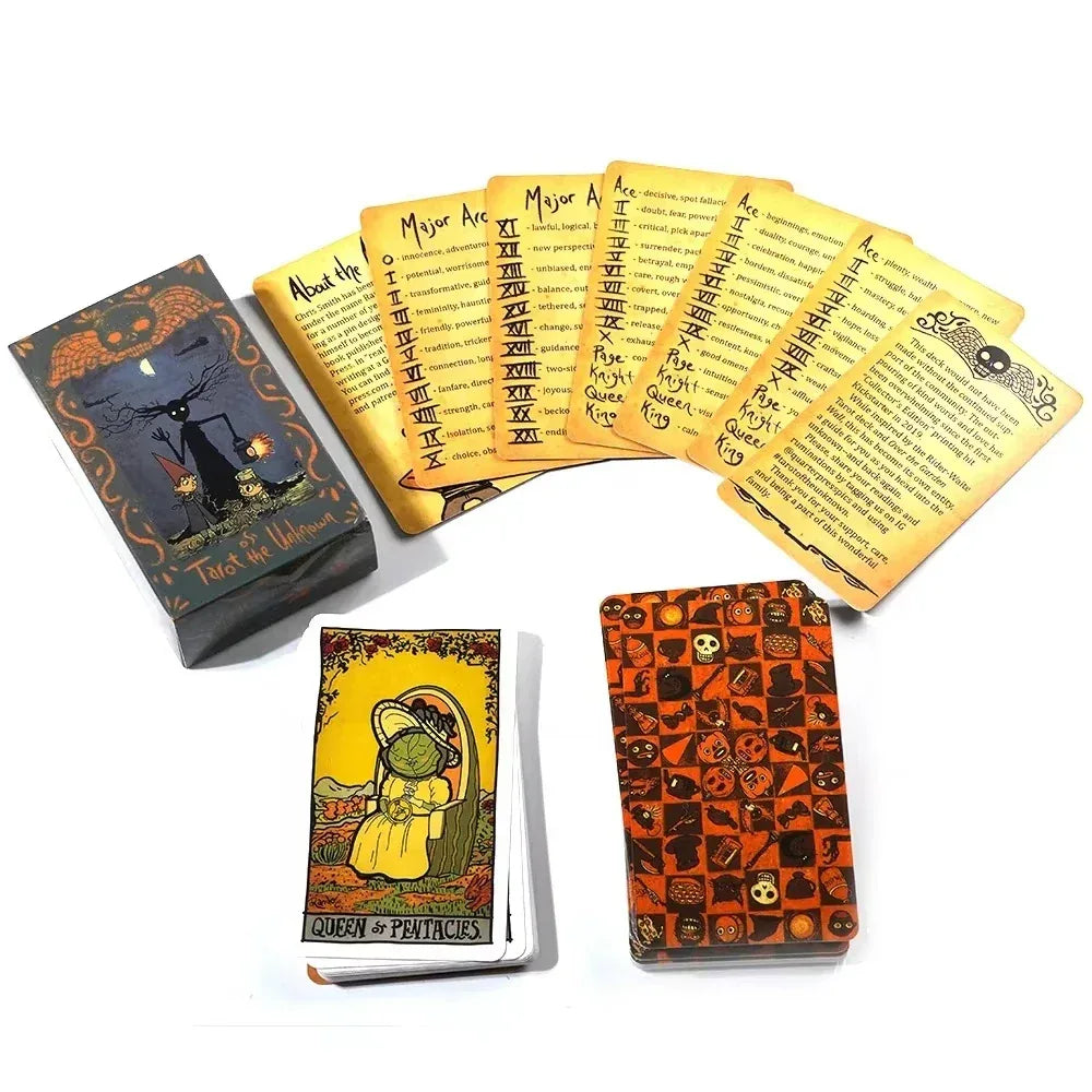 🌌 Tarot of the Unknown – 78 Cards Tarot Deck | English Edition | Original Rider-Waite Inspired Deck with Booklet | Divination & Party Game