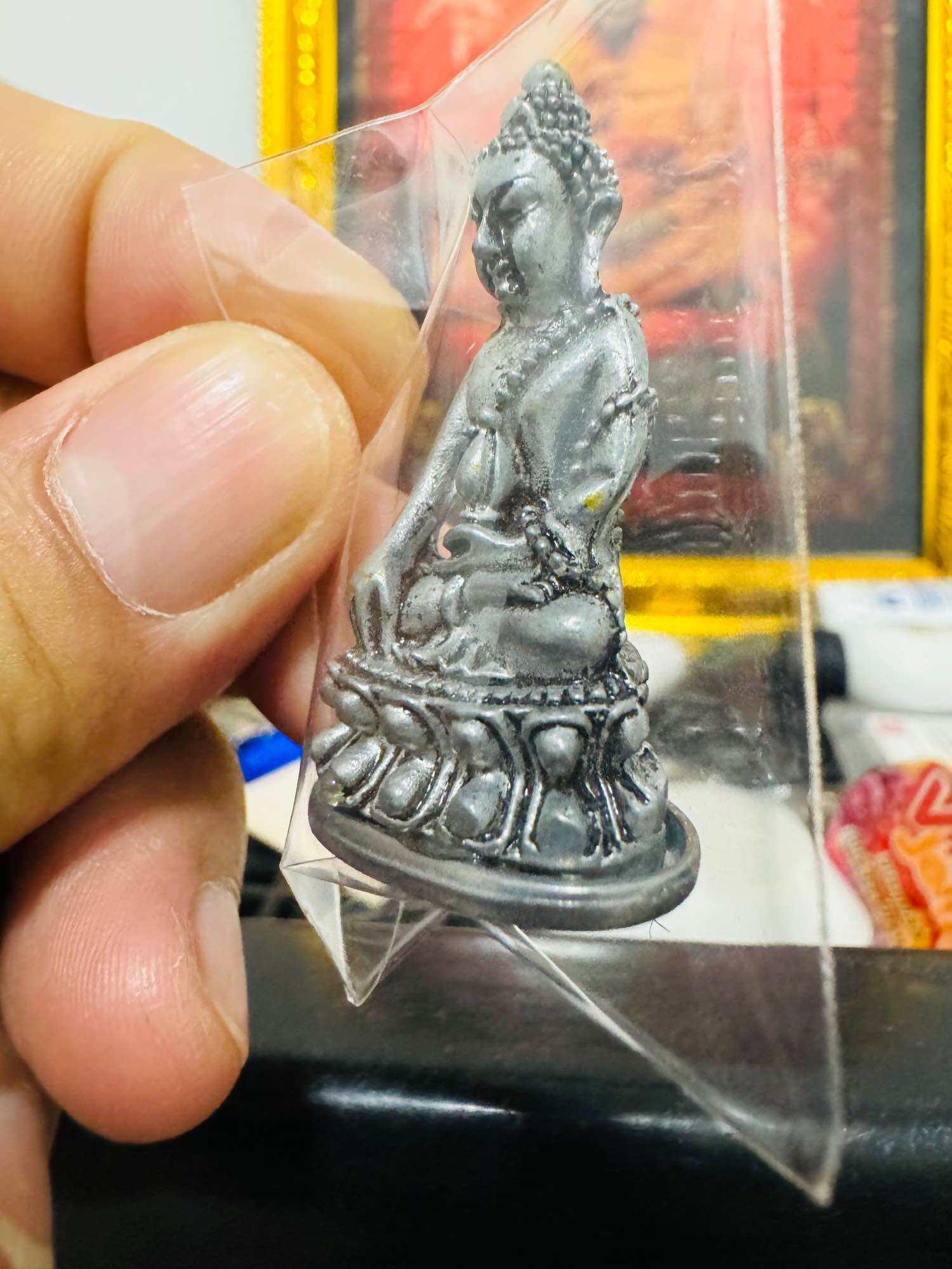 Unlock Wealth & Protection with Limited Edition Phra Kring Amulet Jao Sua Saen Lan Silver Alloy by Luang Pu Im of Wat Thung Na Mai