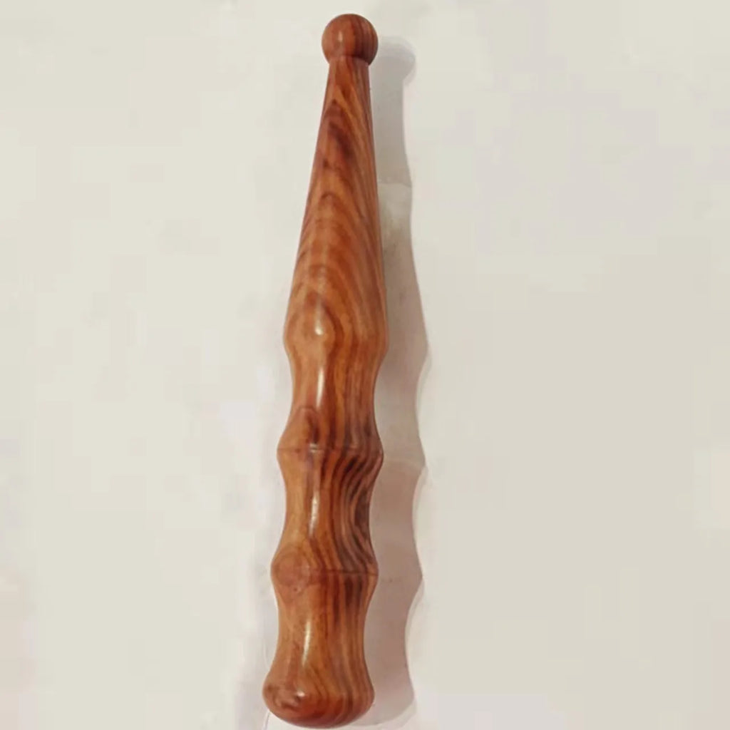 Wooden Acupuncture Massage Stick – Spa Fascia Acupoint Trigger Point Foot and Body Massage Tool for Health Care﻿