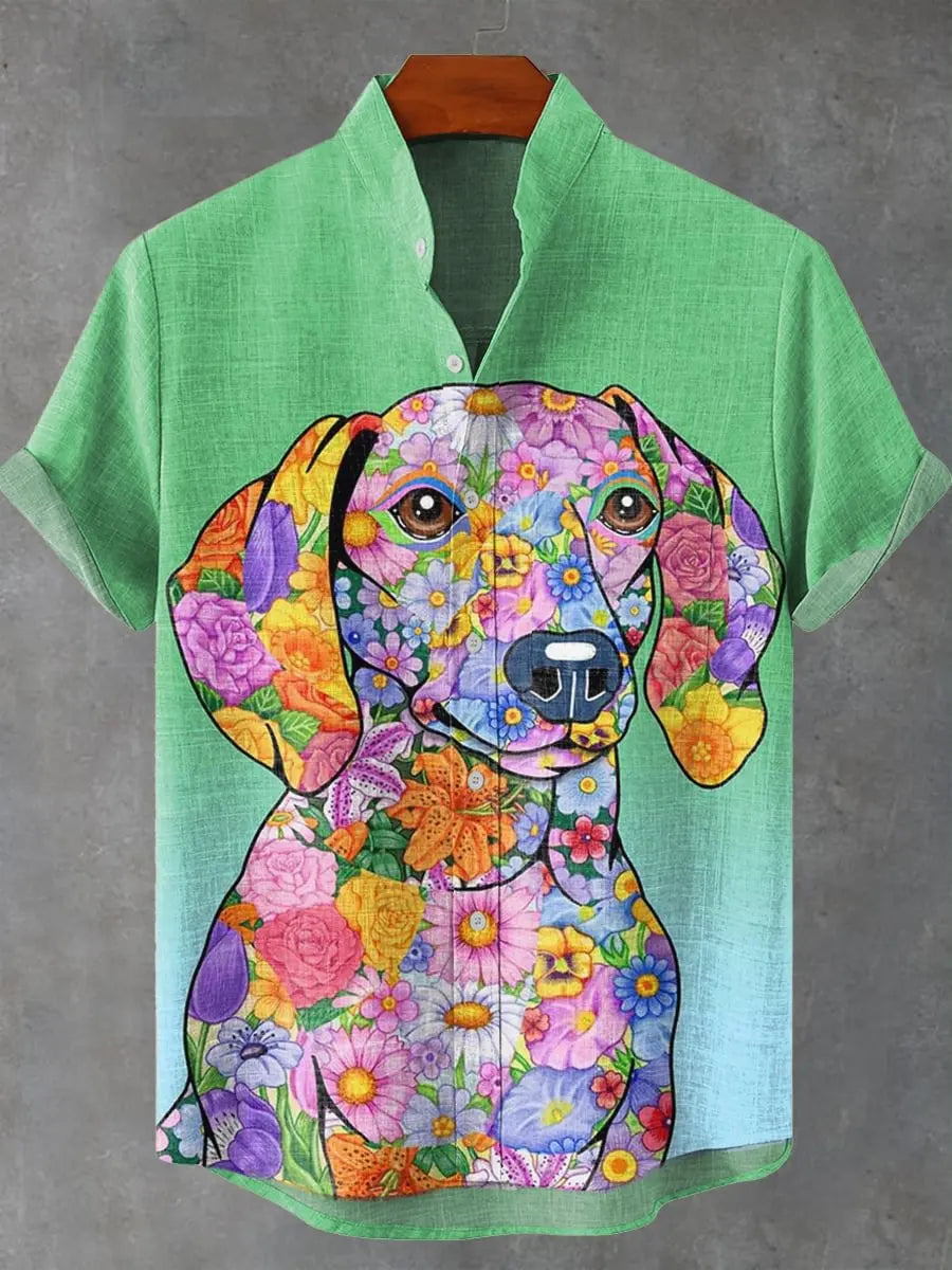 🌊 The Zen Wave Heritage: Premium Men’s 3D Printed Linen Shirt – High-Definition Retro Japanese Wave Graphic, 100% Breathable Organic Linen-Hybrid, and Sophisticated Hawaiian Beach Holiday Short-Sleeve MK267