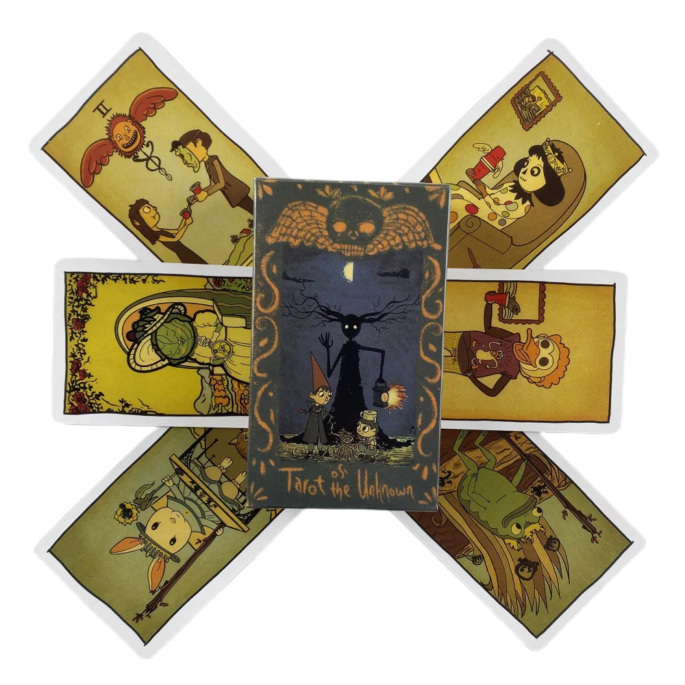 🌌 Tarot of the Unknown – 78 Cards Tarot Deck | English Edition | Original Rider-Waite Inspired Deck with Booklet | Divination & Party Game