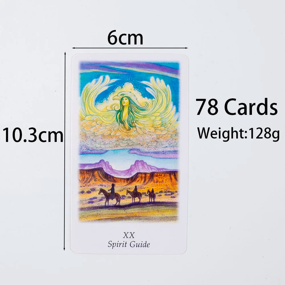 ✨ Tarot Cards Deck 78Pcs for Easy Beginners – Creative Small Gift for Fate, Fortune Telling & Divination Party Board Game