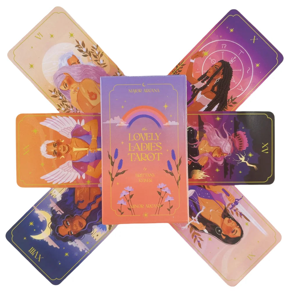 The Lovely Ladies Tarot Deck – 78 Cards English Edition for Empowerment, Divination & Party Board Game