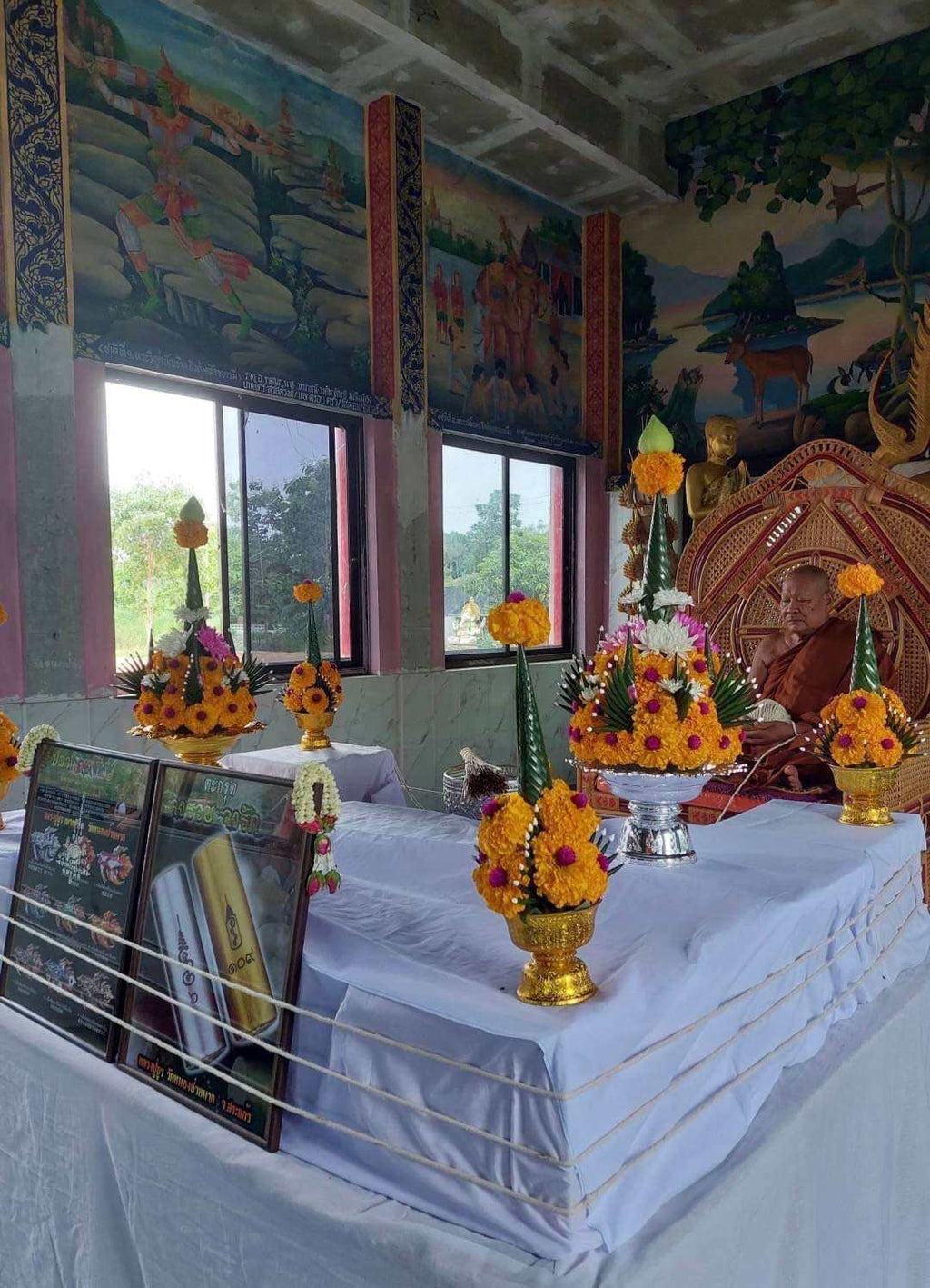 Ultimate Betta Fish Charm for Prosperity and Spiritual Protection by Luang Pu Yun