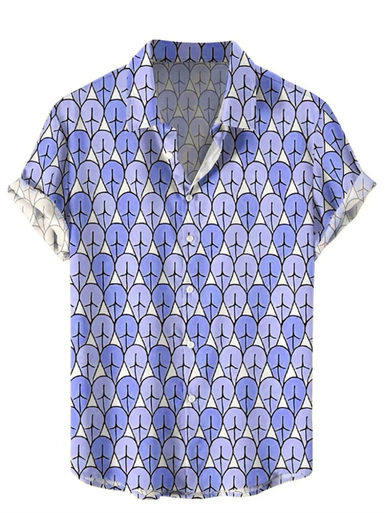 🏝️ The Island-Luxe 3D Masterpiece: Premium Men’s Hawaiian Shirt (S-6XL) – High-Definition 3D Digital Print, Ultra-Breathable Performance Fabric, and Sophisticated Plus-Size Casual Silhouette rfv1547
