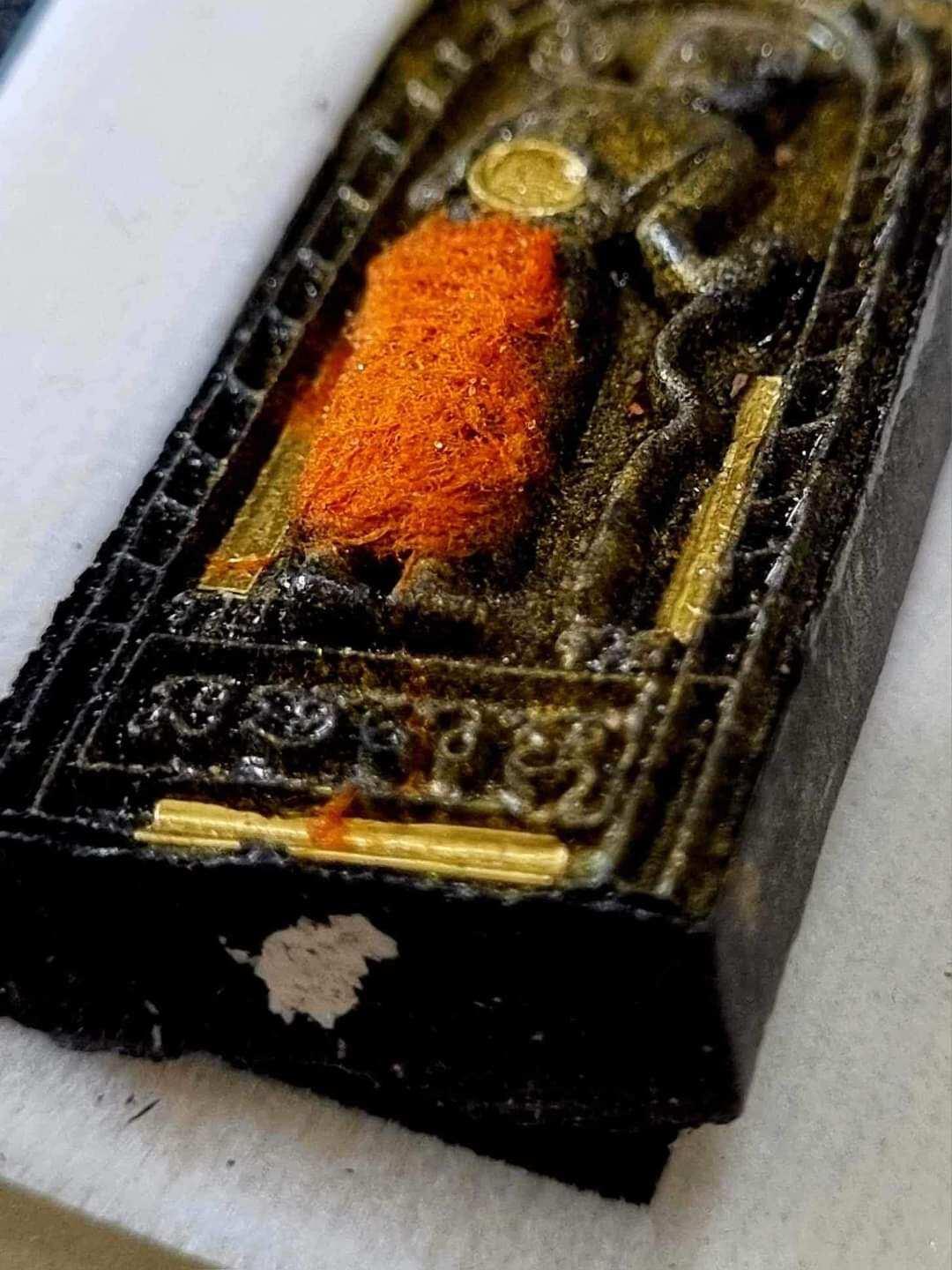 Phra Siwali Amulet - First Edition Masterpiece of Fortune & Protection with Yant Five Back and Sacred Kumarn Powder, Blessed by Luang Pho Ruay, Wat Map Ta Phut, Rayong