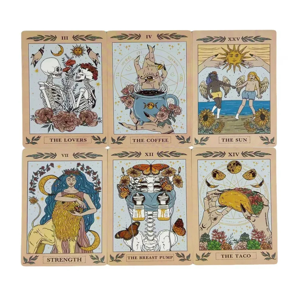 🔥The Audacity Deck | 37-Card English Oracle Tarot Divination Edition – Board Game Functional Deck