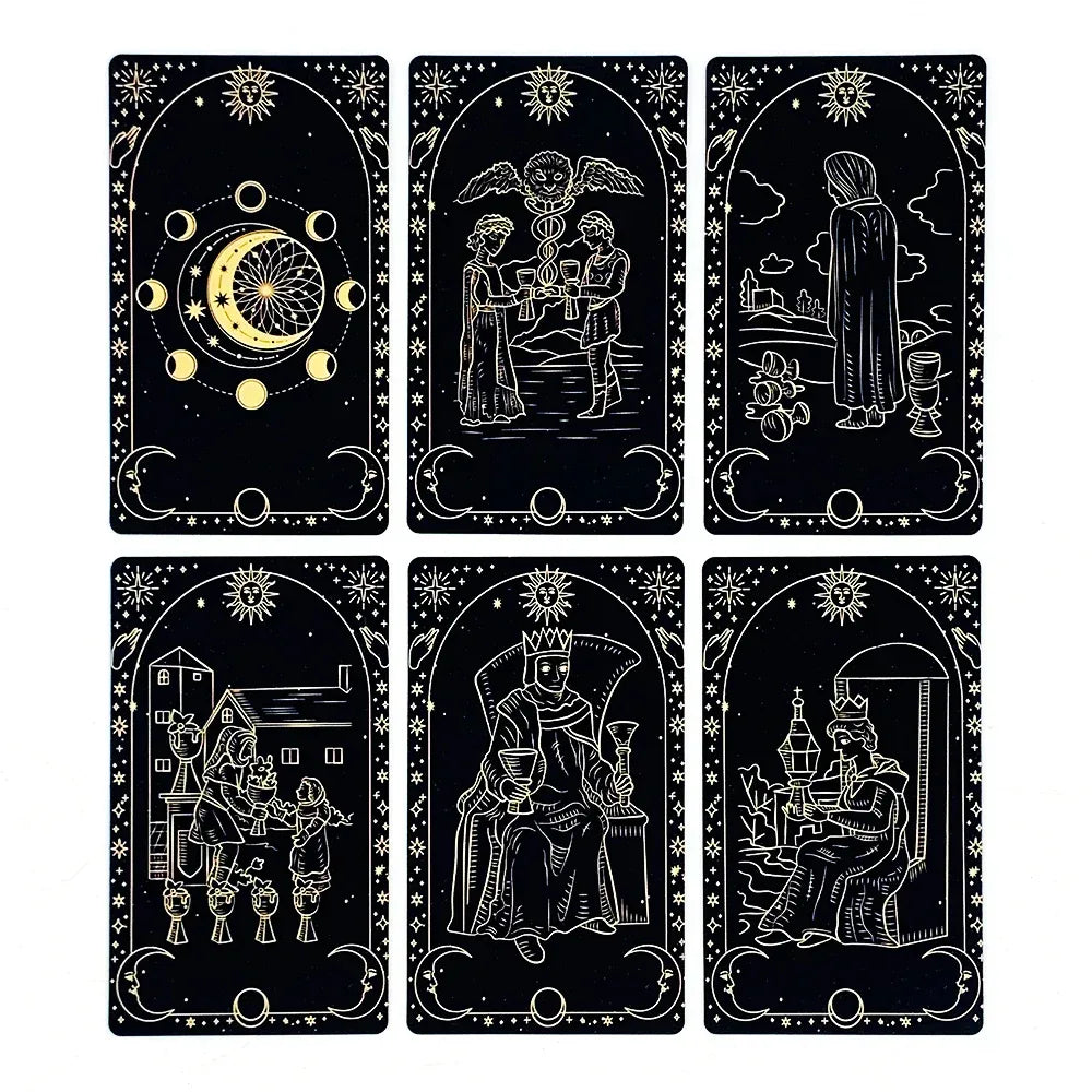 New Pocket-Sized Tarot Deck with 78 Cards – Ideal for Beginners, Portable and Easy to Learn for Intuitive Readings