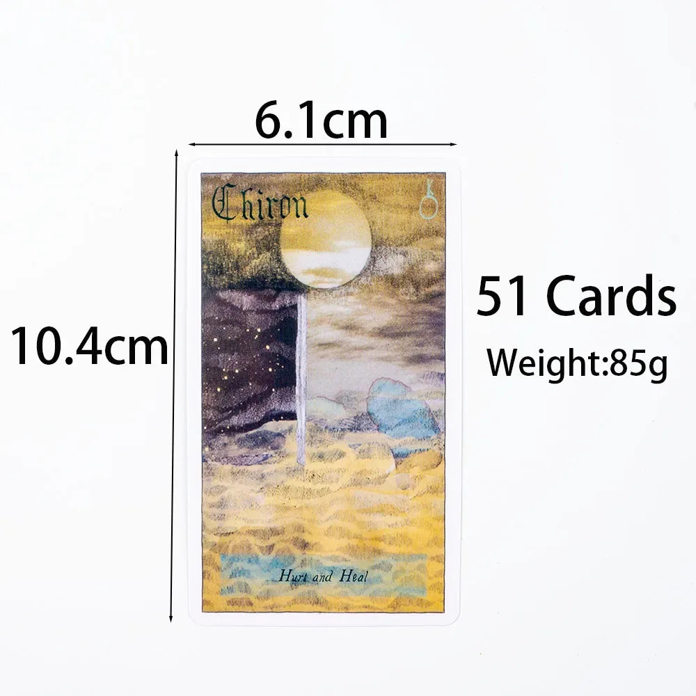 🎴Heavenly Body Oracle Deck – Unique 51-Card Table Deck for Spiritual Guidance, Learning, and Family Entertainment