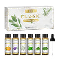 🌿 EUQEE 6-Piece Essential Oils Set – Premium Aromatic Oils for Humidifier and Diffuser, Including Lavender, Eucalyptus, Peppermint, Tea Tree, Sweet Orange, and Lemongrass﻿ Default Title