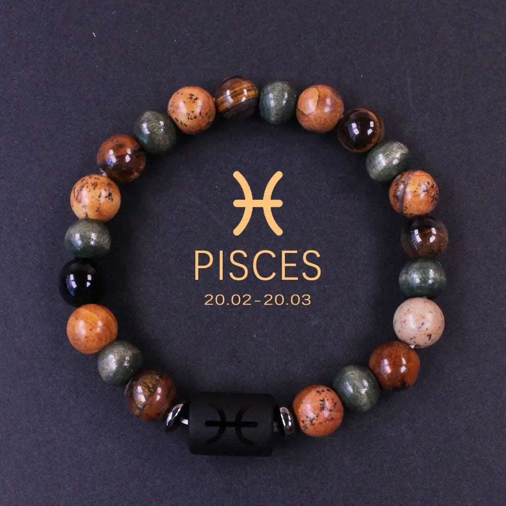✨ Boho Natural Stone Tiger’s Eye Bracelet – Unisex Jewelry for Women & Men – Unique Birthday & Christmas Gift for Boyfriend