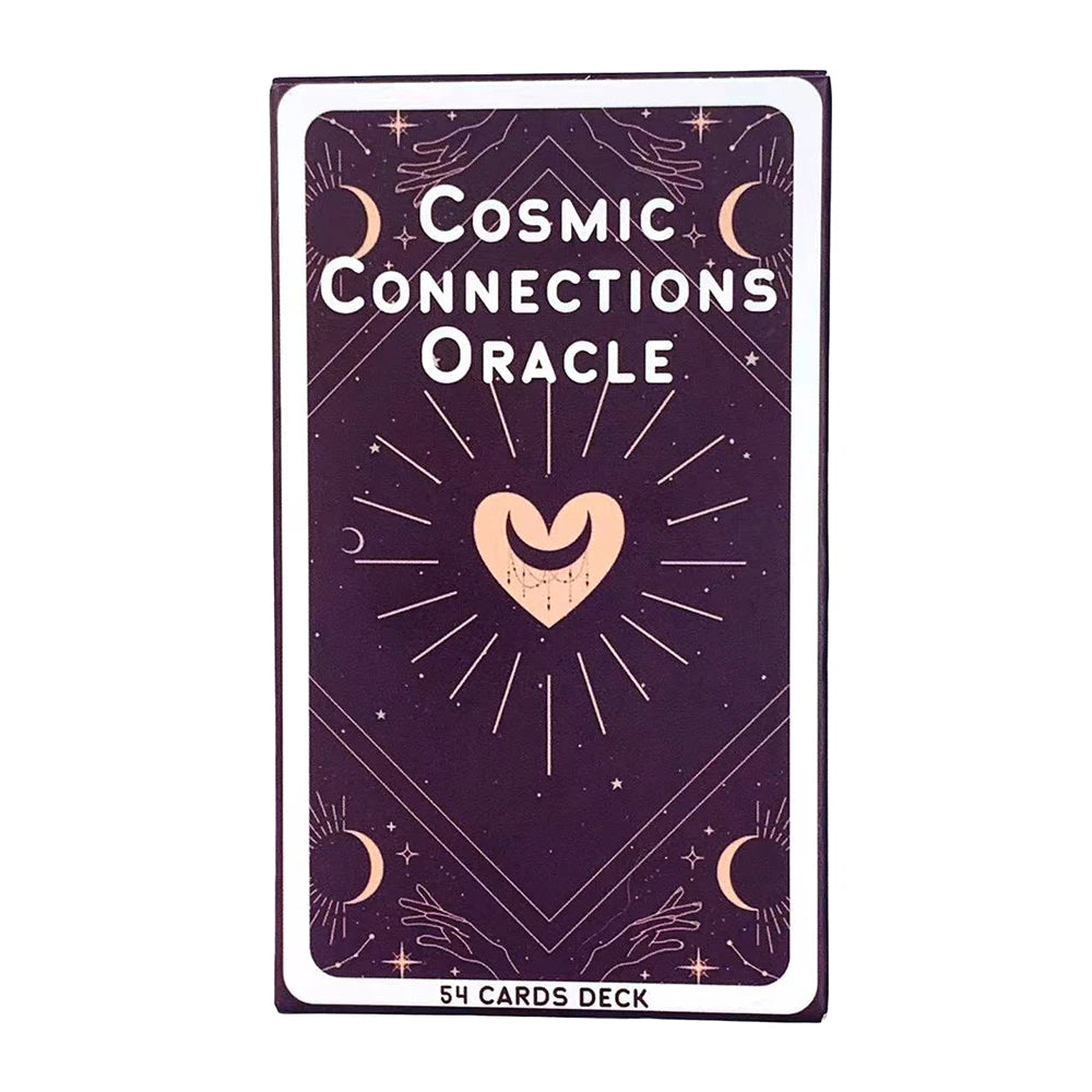 Cosmic Connections Oracle – 54-Card Deck for Fate Divination, Meditation & Party Games
