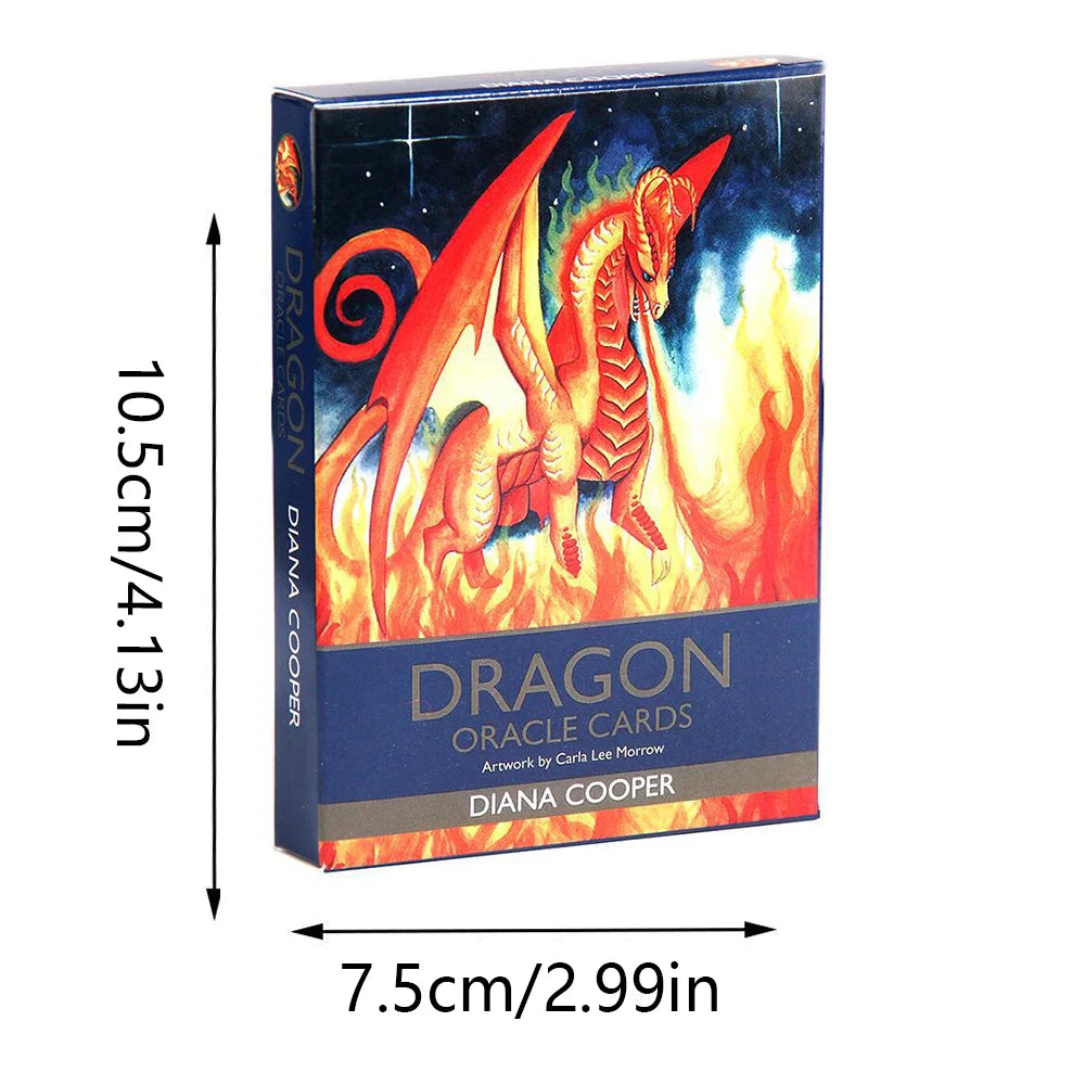 The Dragon Oracle Cards Tarot – 78-Card Full English Edition for Divination and Spiritual Guidance