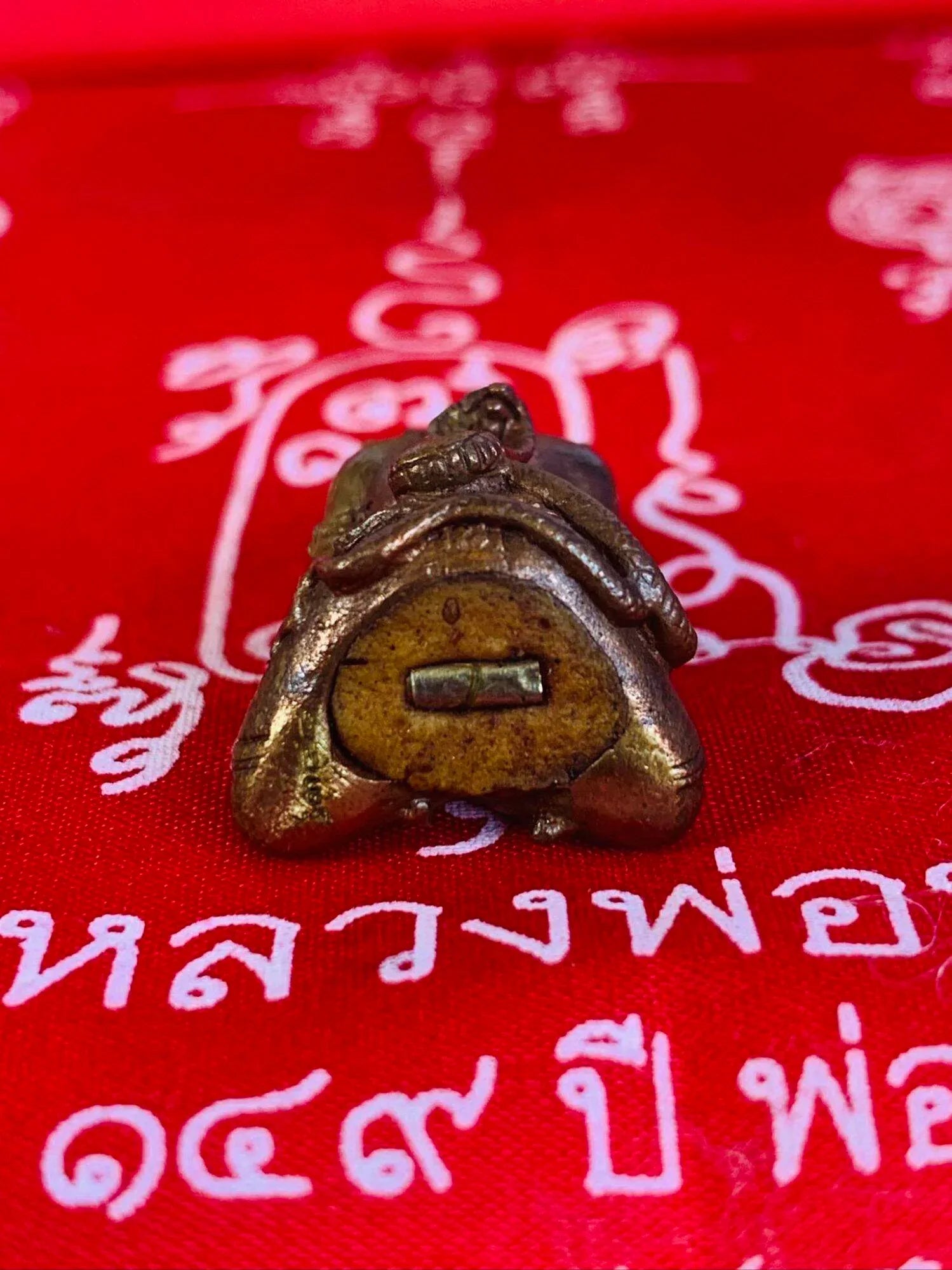 Unlock Ultimate Wealth and Divine Protection with Phra Pidta Pankapkal Sup Tawan Edition – Crafted from Genuine Battleship Propeller Metal!
