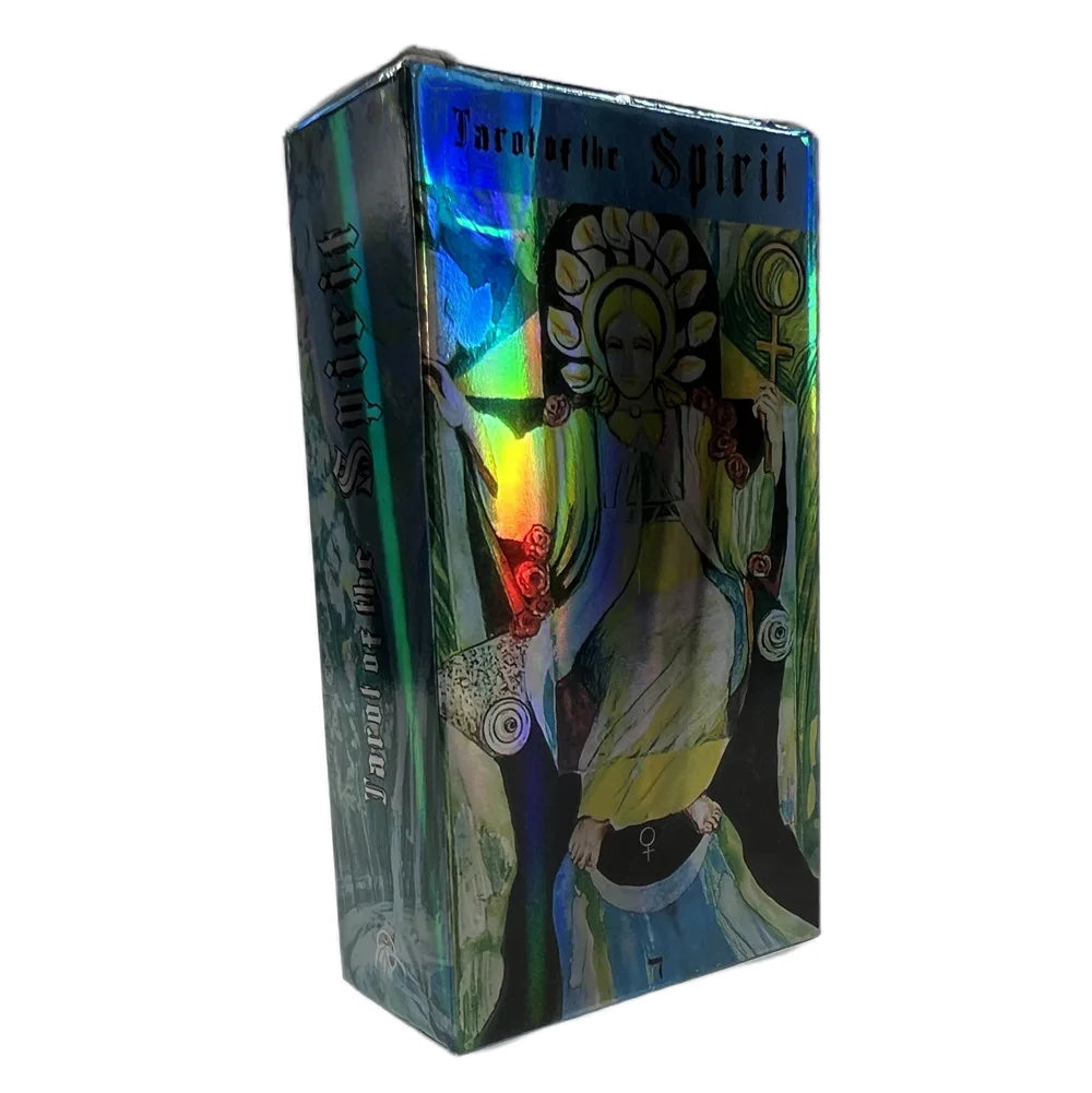 🎴Gustave Doré Tarot Deck – 78-Card Black & White Masterpiece for Spiritual Divination and Fun Family Board Game กองทัพสีเขียว