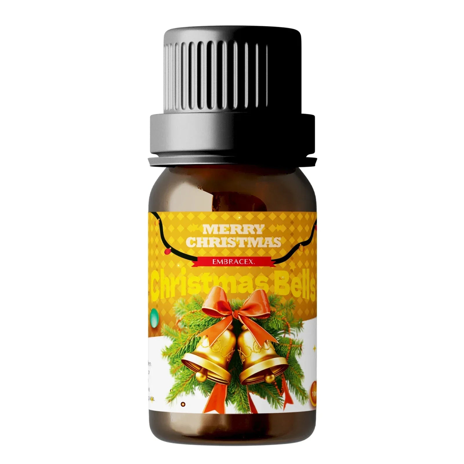 🎄 6PC/1PC Christmas Perfume Essential Oil Gift Set – Festive Aromatherapy Collection for Diffuser, Candle Making, and Home Freshening Gift Christmas Bells
